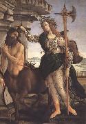 Sandro Botticelli, Pallas and the Centaur